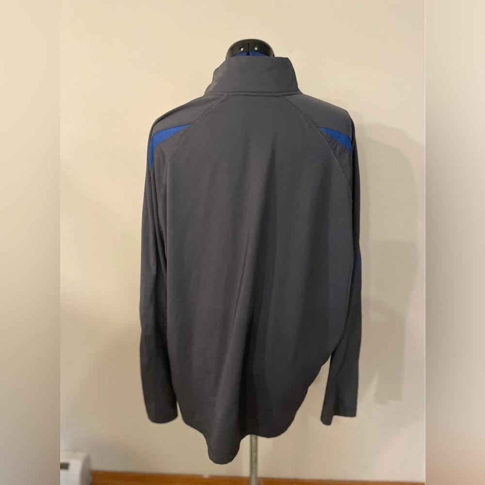 Sport-Tek Men’s Bud Light and NFL Stretch 1/2-Zip Colorblock Pullover - Picture 2 of 4